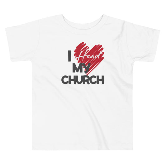 I "Heart" My Church (Toddler) Shirt