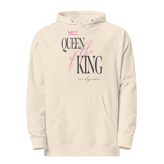 Queen of the King Hoodie | Sweet Cream