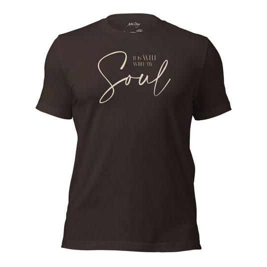 It Is Well Shirt - Coffee